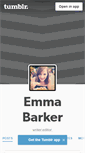 Mobile Screenshot of emmabarker.com